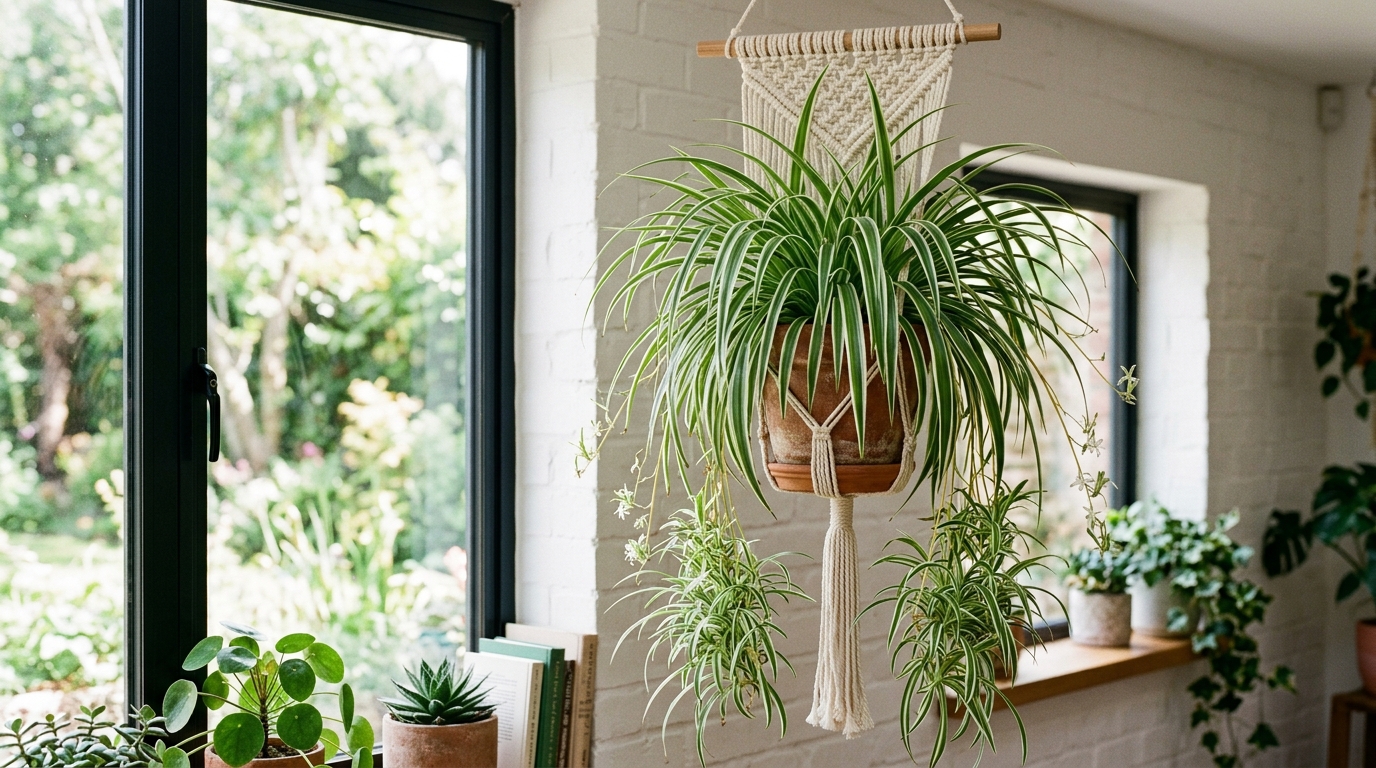 Chlorophytum comosum, plante araign?e