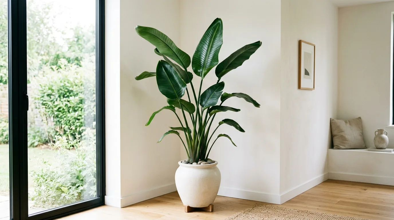 Plante sculpturale dans un int?rieur