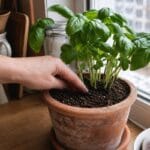 Perlite substrat bouturage mélangée au terreau pour plantes vertes