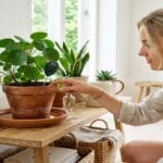 Bassinage et protection des plantes d'intérieur pendant les fortes chaleurs