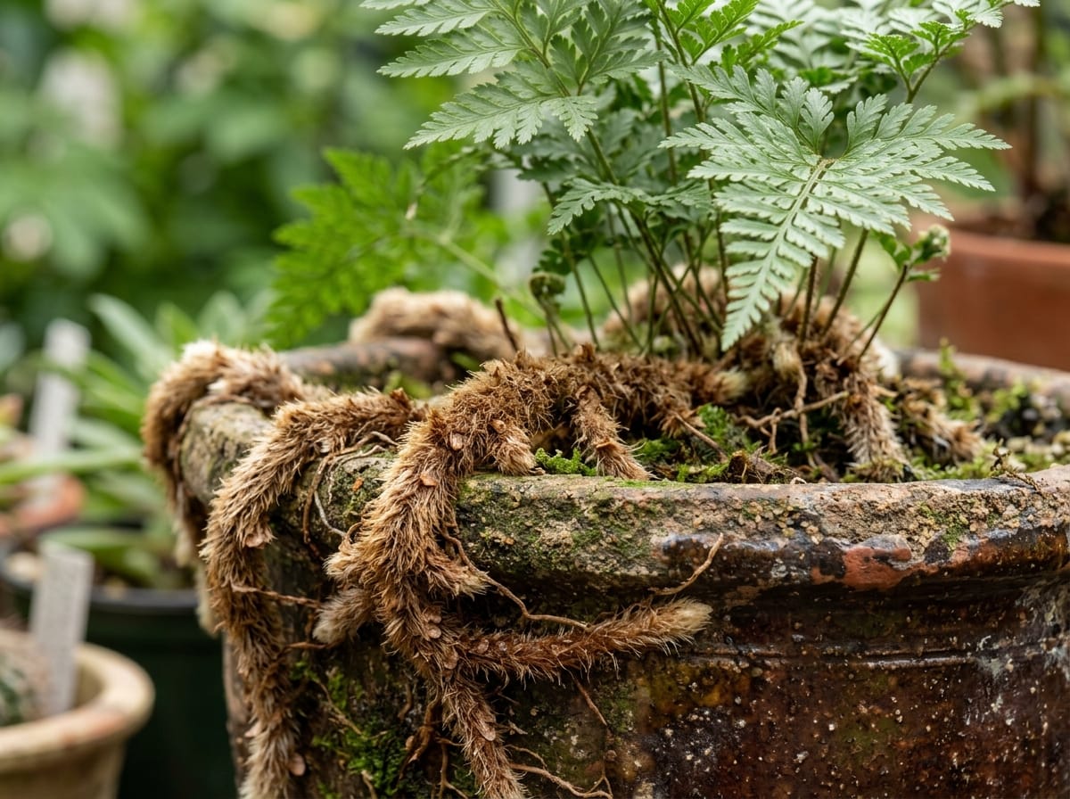 Mousses et petites fougères pour terrarium
