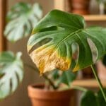 Feuilles jaunes monstera cause et diagnostic d'arrosage en appartement