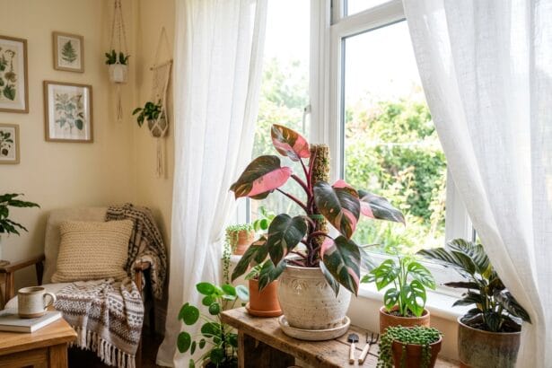 lumière idéale pour l'entretien philodendron pink princess